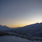 Sunrise over Marshall Pass