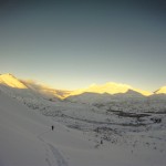 Skinning up the valley