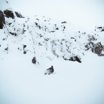 Aaron ripping lower Jago Chute.