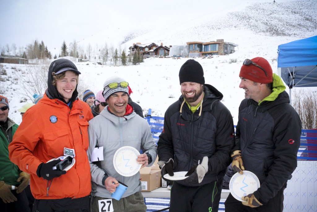 Podium. Ethan, Terry, Simon and Blase.