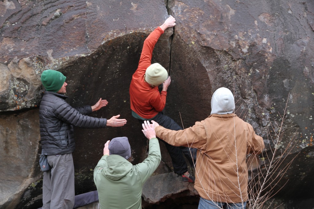 I have never felt safer, pads and spotters really increase my enjoyment of bouldering!