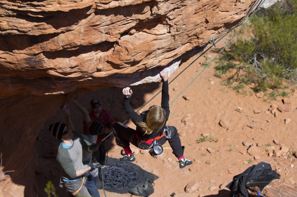 Robyn one-hand sending on Director of Human Affairs (5.11a).