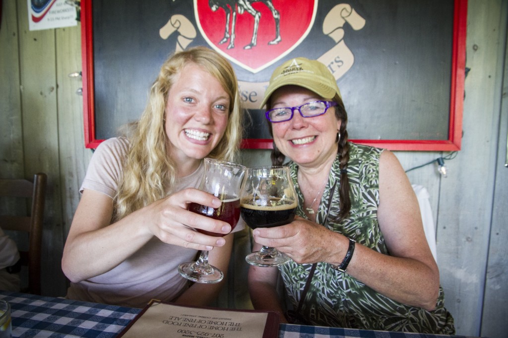 Two of my favorite ladies enjoying all of our favorite beverage! 