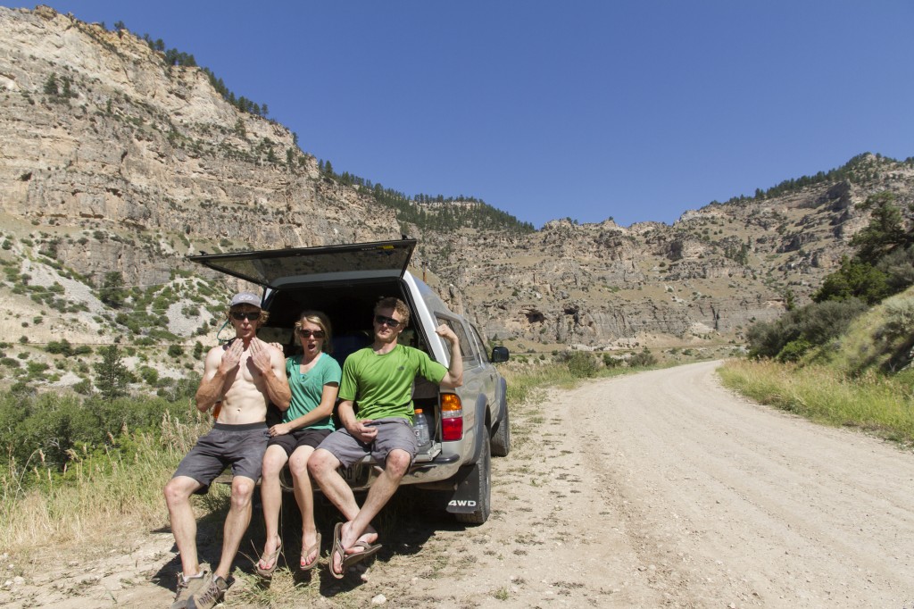 We will be back. Tensleep has LOTS of good climbing and a great easy camping scene. Hope to see the same people and canyons this time next year!