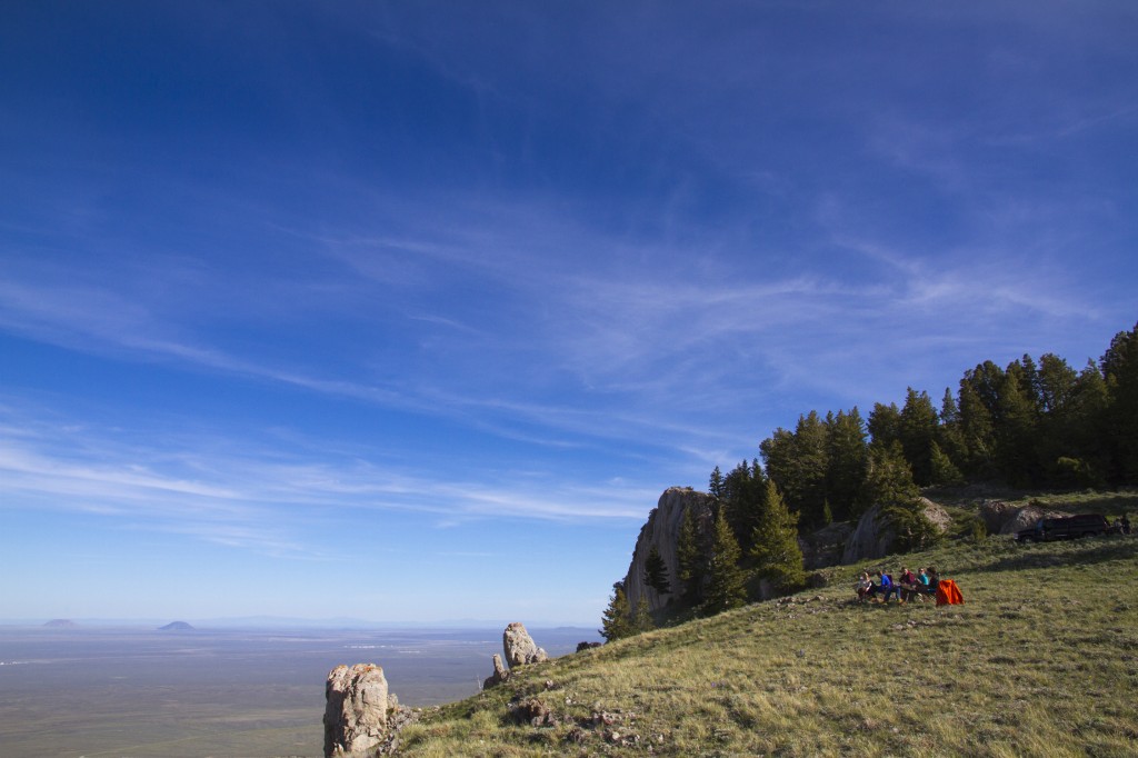 Camping at the Upper Head Wall is great even if thats all you go for. Shade trees protect you from early sun and passing thunderstorms and the view is hard to beat. 