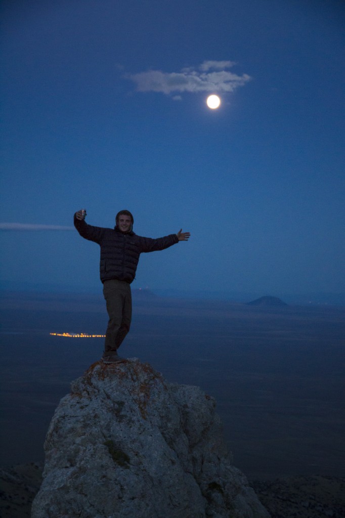 Summer Solstice, Full Moon, Ben's Bday weekend! From the Fins you can see the Grand Teton on a clear morning! 