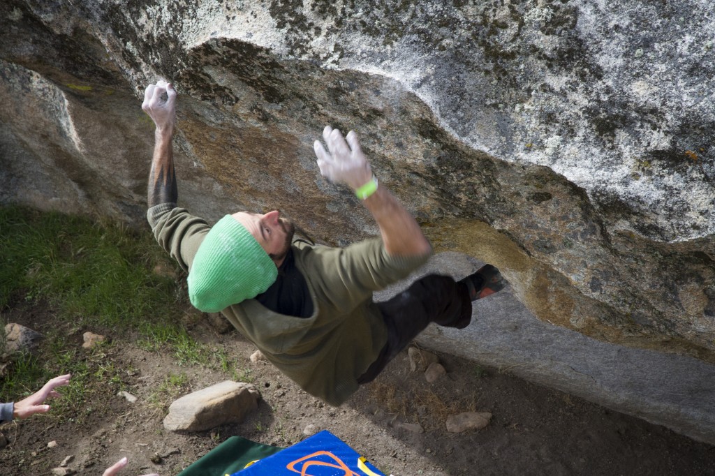 Beau Stuart hucking for (and sticking) a rad move for a cool variation.