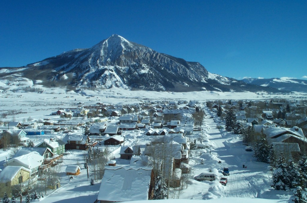 A view of town.