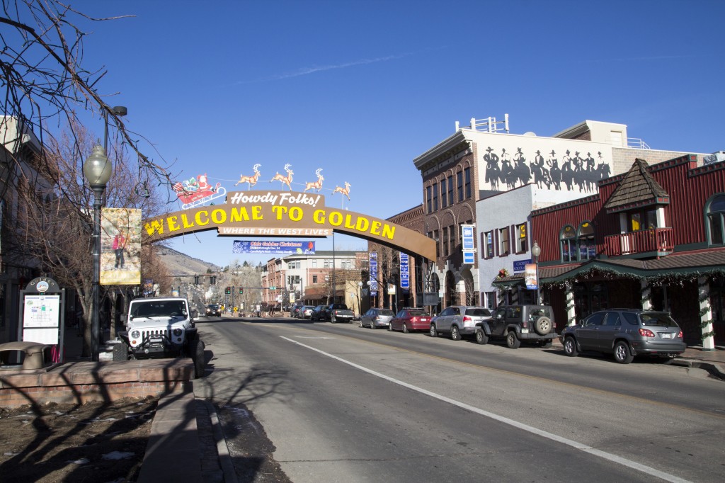 Downtown. Loaded with cool shops including a cool mountaineering and gear shop!