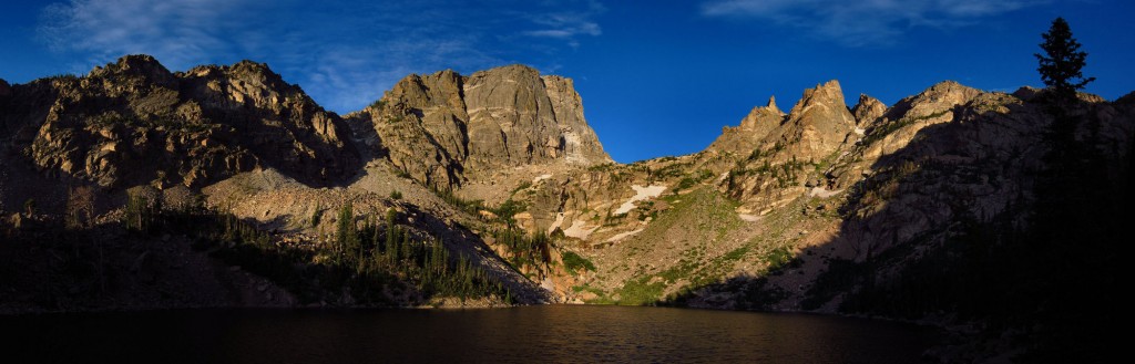 Hallett Peak. Named after a relative (great, great uncle?) of mine.