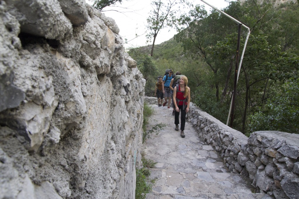 Nice approach. This trail leads to the shrine as well as several classic routes.