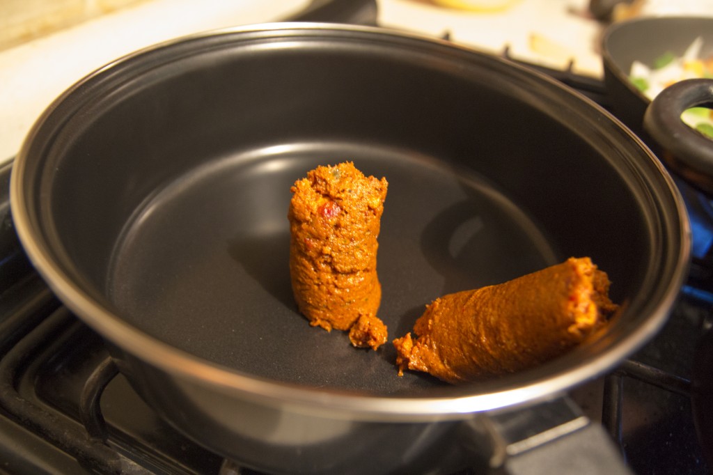 Poop? or Chorizo? You decide. 