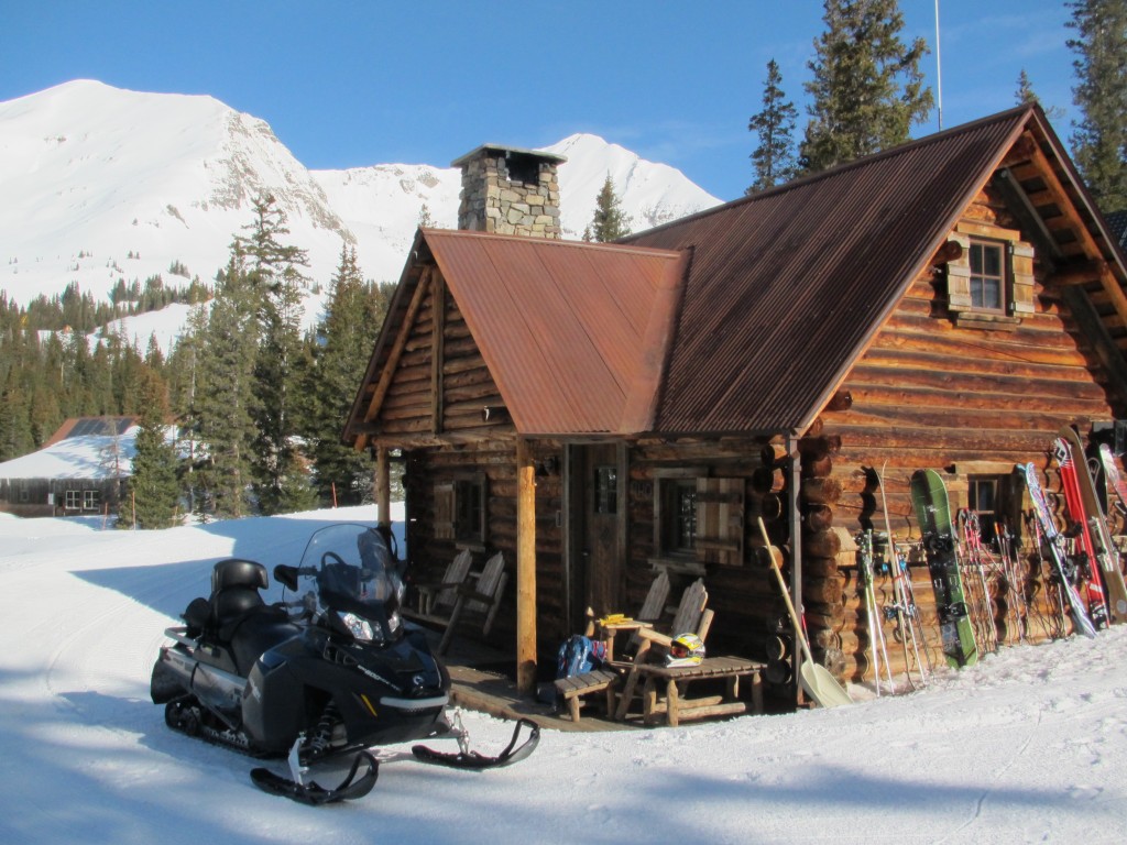 Irwin Cat Ski Cabin.. Probably the nicest backcountry cabin you will ever see. Gunnison Zone