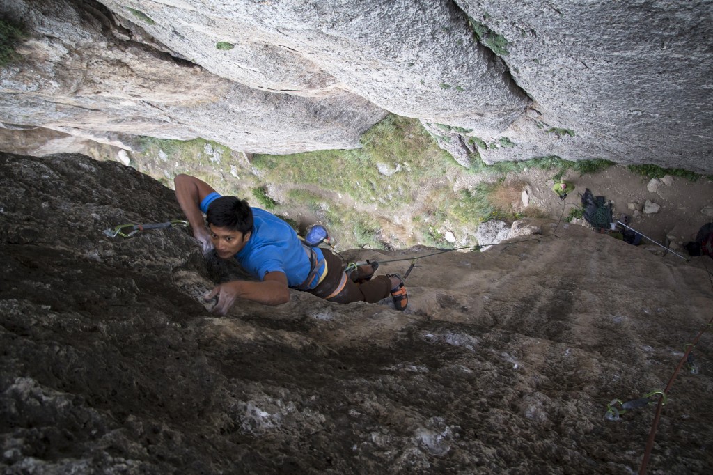 Mid crux. 