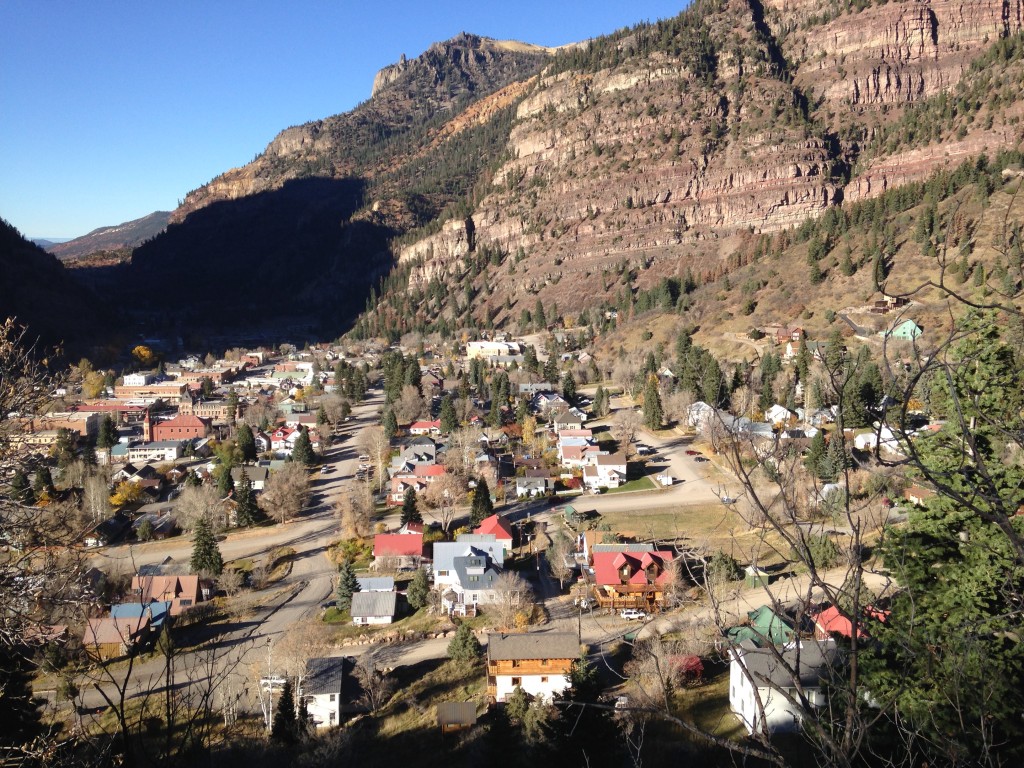 Ouray Colorado may be the prettiest mountain town I have ever seen. Robyn and I are going to try to make it down for the Ouray Ice Fest this winter! 