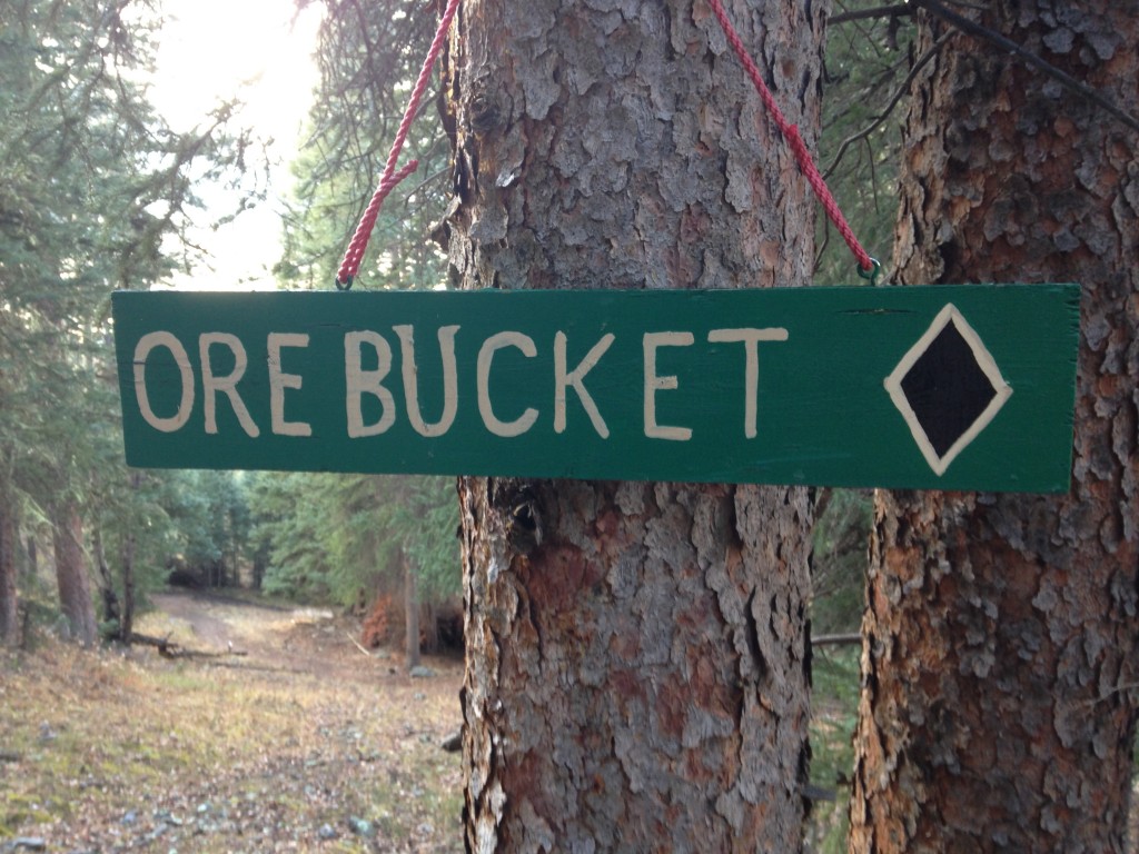 Hiking around Kendall Mountain during lunch in Silverton, CO.