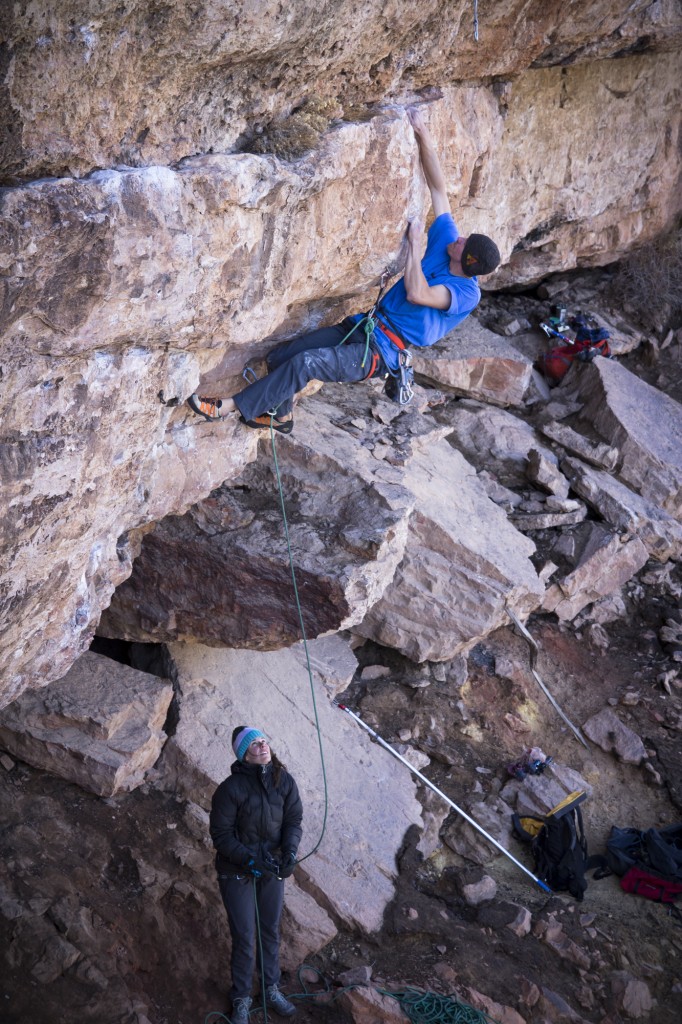 Nate on My Generation 5.12d - Shelf Road, CO