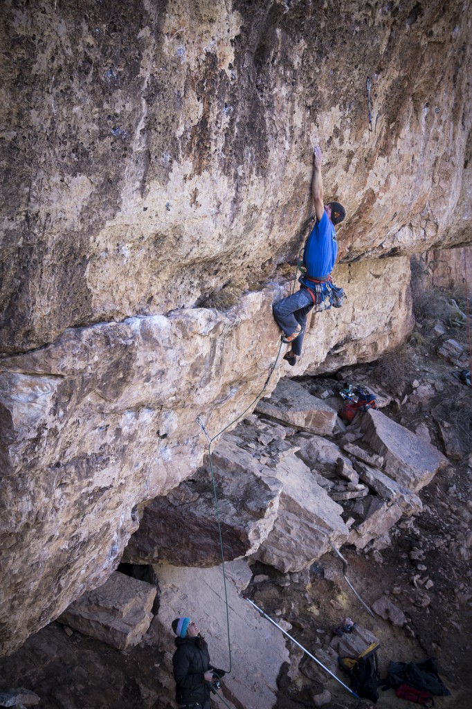 Nate on My Generation 5.12d - Shelf Road, CO