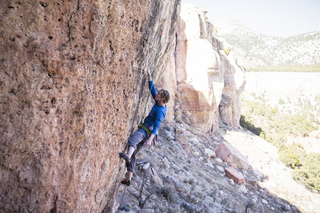 Did manage hop back on after my first try the day before and snagged the send. Complete lack of endurance but the crux felt solid. Ejection Seat 5.12b - Shelf Road, CO 