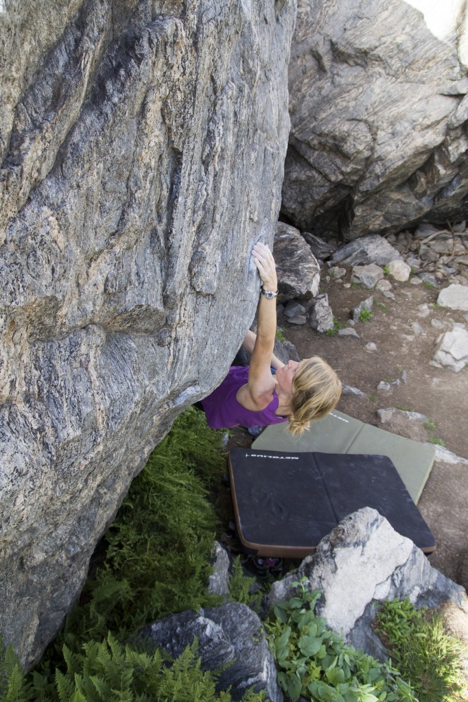 bouldering on beautiful rock at RMNP!