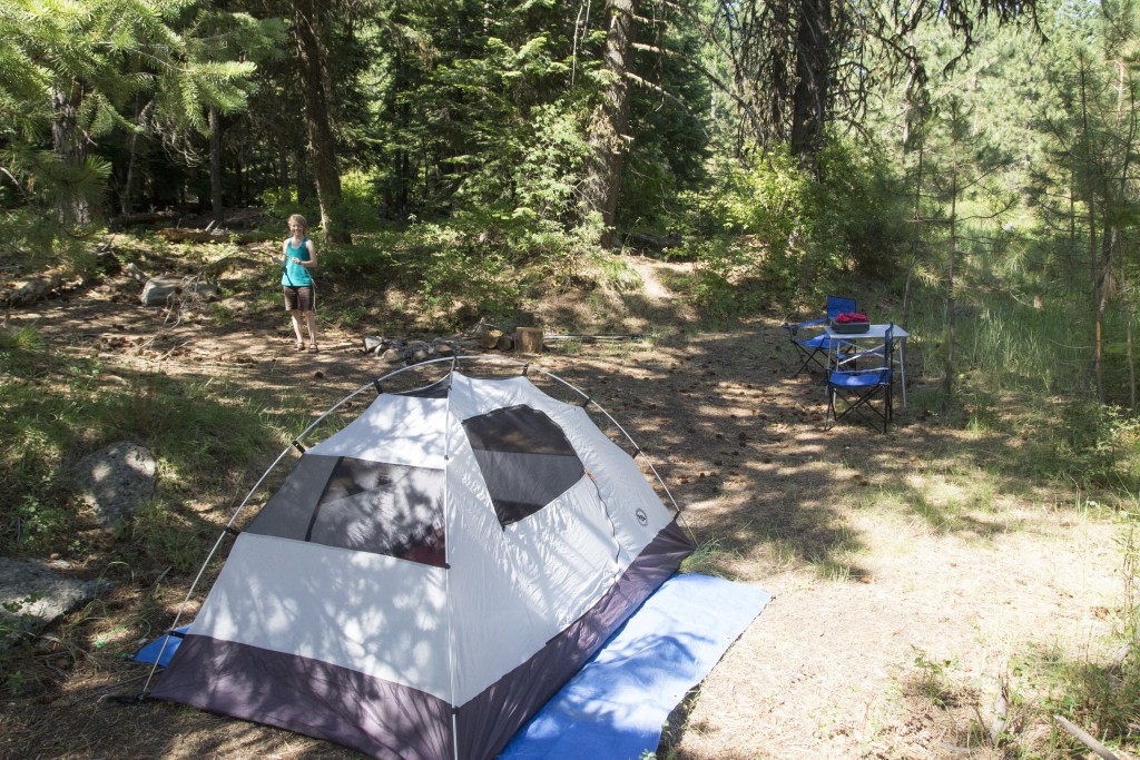 Back in the tent. This bad boy has seen adventures from Pennsylvania to West Virginia across to Utah and up to Alaska and back again. 