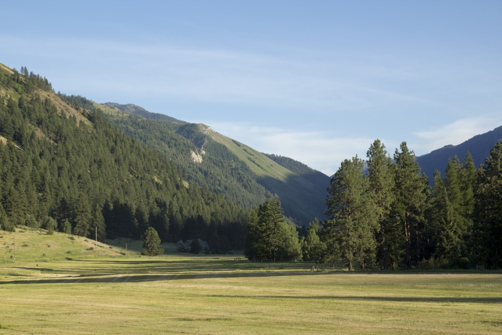 The Lostine River Valley. Oh yeah, and sick looking limestone crags encroach from all sides as the valley narrows.. 