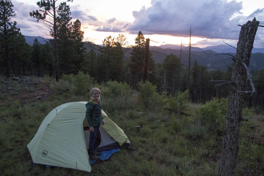 A bot of an ordeal to get to.. but this camp had a killer view! 