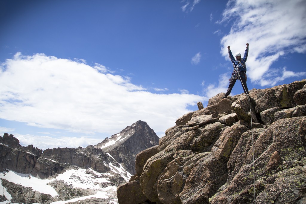 Weee! Time to lounge on the summit!