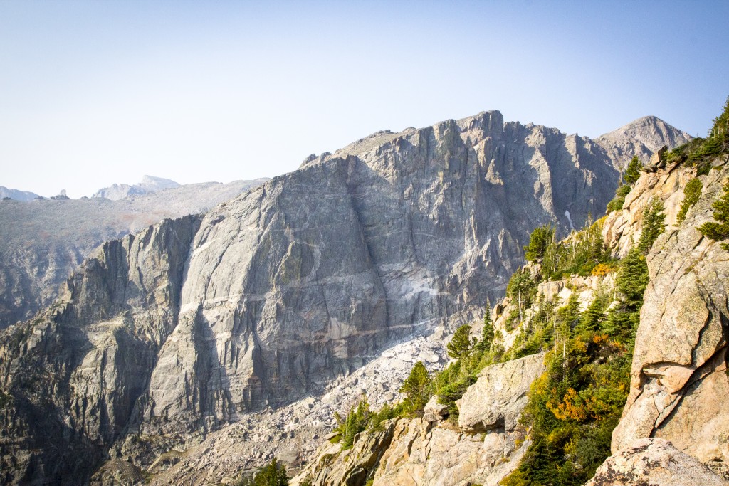 Hallett Peak from Flattop.