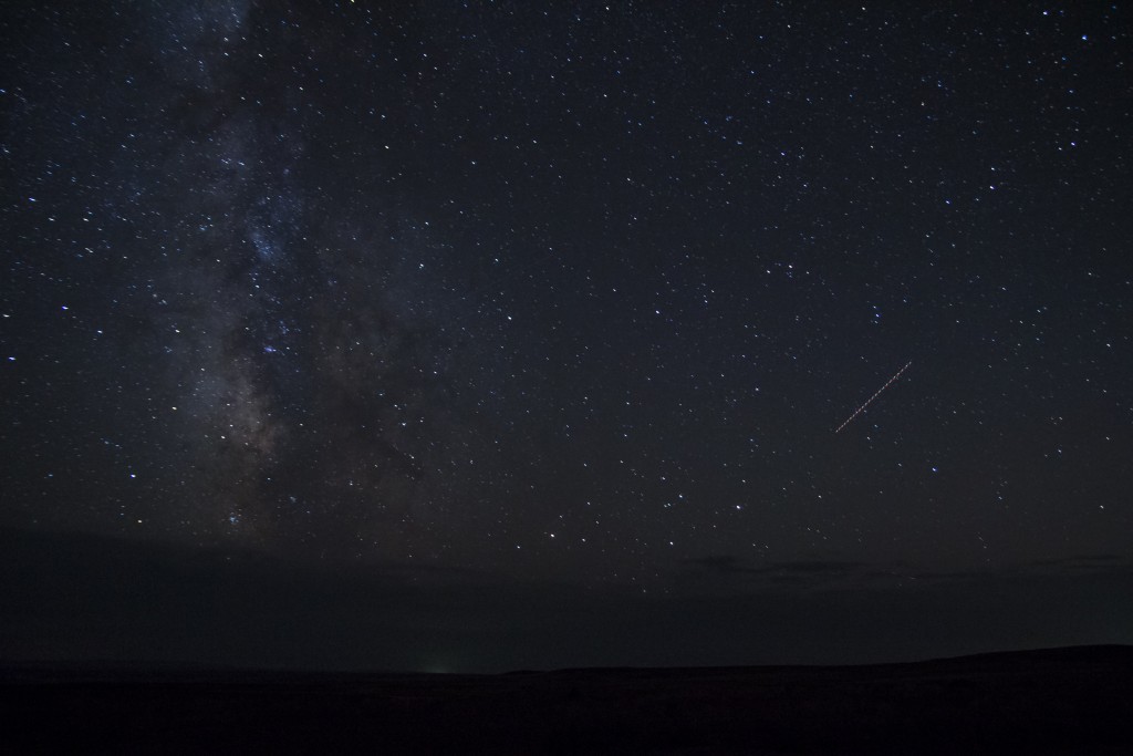 The milky way unimpeded by city light pollution.