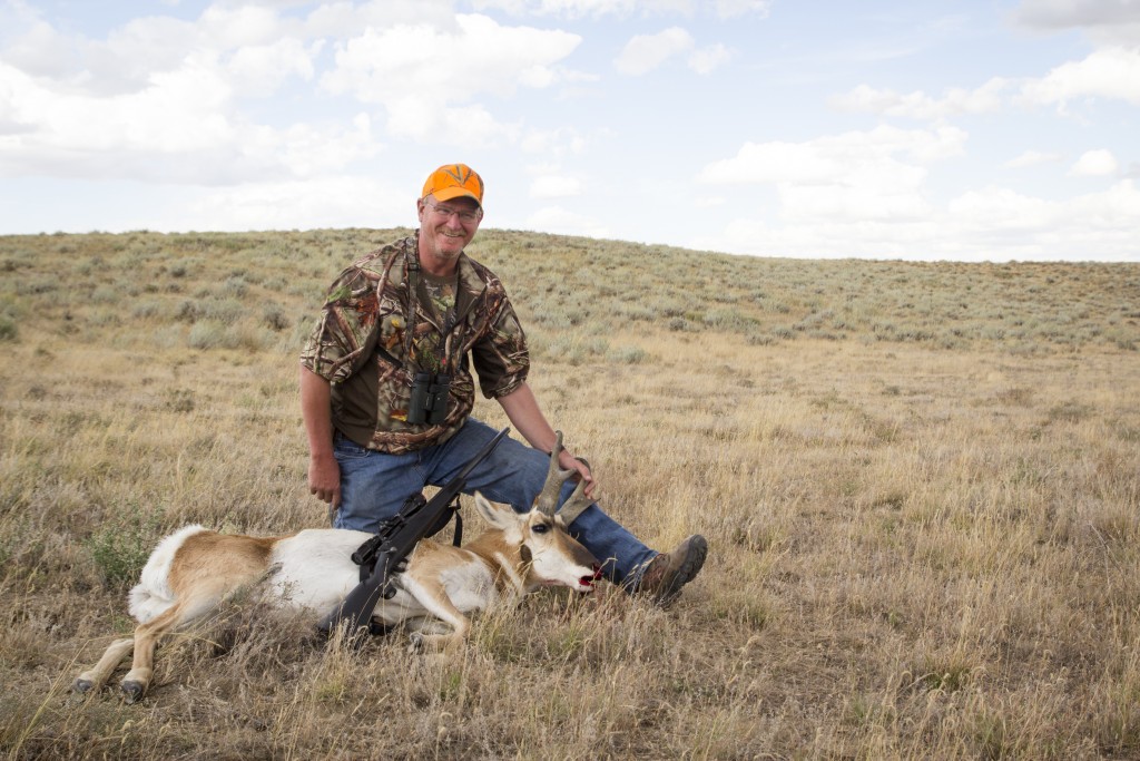 Tony with his buck.. BACK to the meat processor!