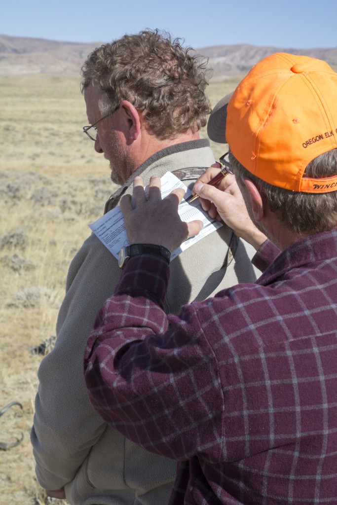 Dad filling his tag. 