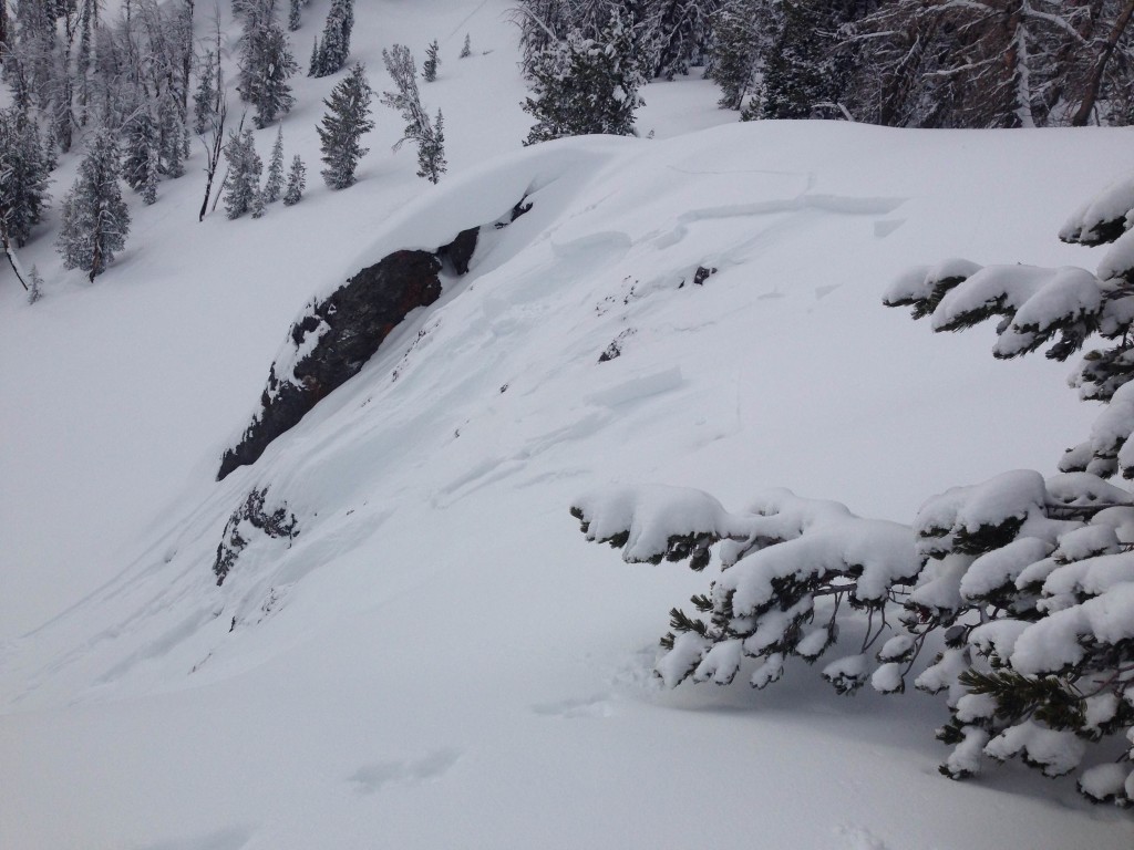 Triggering Persistent Slabs on Titus Ridge. 