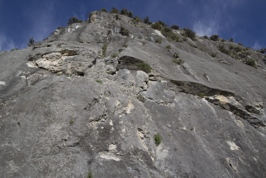 The crag we decided to call "The Nugget".