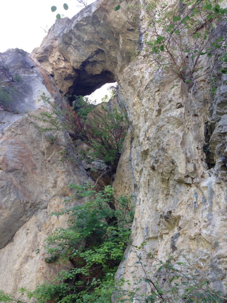 The Arch of Swallows. Hells Canyon, Idaho.