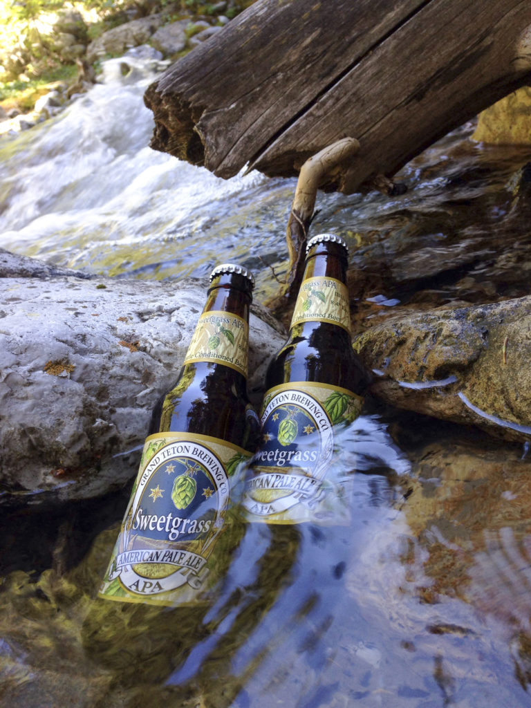 Send beers chilling in the snowmelt! 